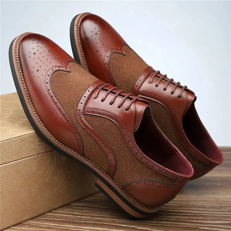 BAIRSTOW – TWO TONE OXFORD SHOES