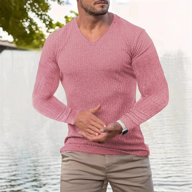 IRAVELLE – LONG SLEEVE STRIPED SHIRT