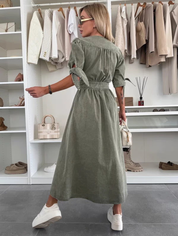 Marit | Radiant Denim Dress
