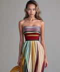 Aria - Sleeveless Colored Dress